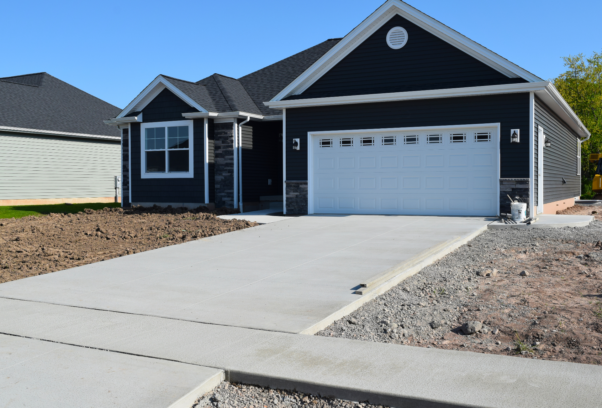 Driveways concrete project in Charlotte